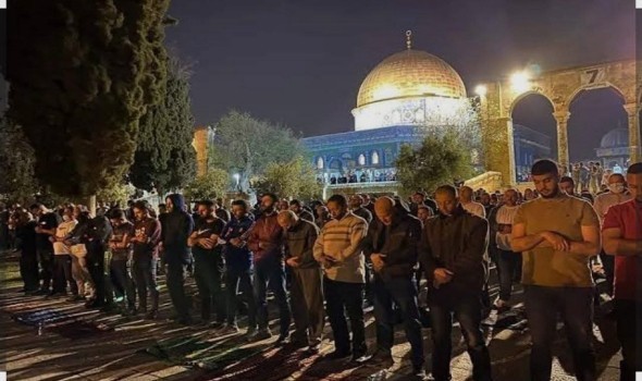 الأوقاف تدين إغلاق الاحتلال الإسرائيلي للمسجد الأقصى ومنع صلاة التراويح