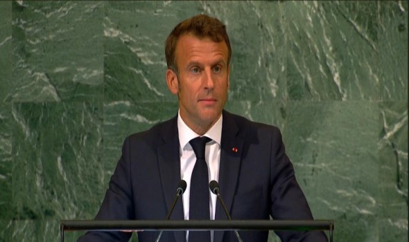 ماكرون يحث إسرائيل ولبنان على خفض التصعيد