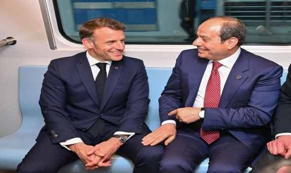 ماكرون يوجه رسالة شكر لأهالي الإسكندرية بعد الاستقبال الحافل خلال زيارته
