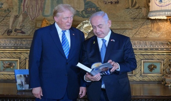 نتنياهو يغادر مؤتمر البحر الميت عائدًا إلى القدس لإجراء محادثات مع ترامب