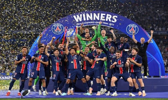 باريس سان جيرمان يهزم أستون فيلا 2 - 1 ويتوج بالسوبر الأوروبي للمرة الثانية